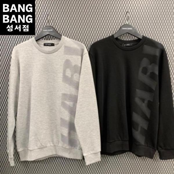 ビッグサイズ HC04 春秋男性ラウンドネックトレーナー Tシャツ しぼり袖 ビッグレタリング 柔らかい (S41297932)