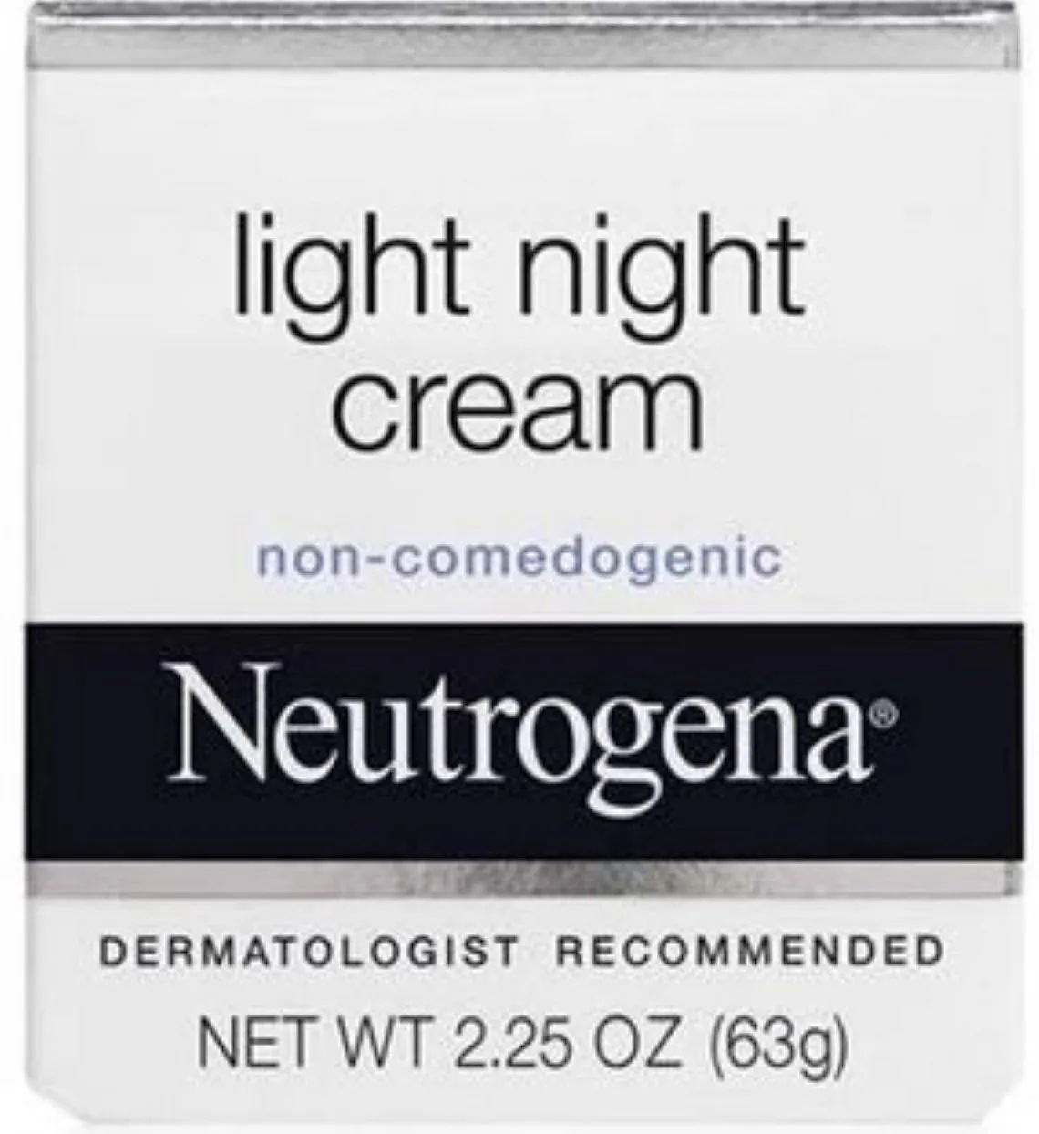 Neutrogena Light Facial Night Cream, 2.25 Oz.