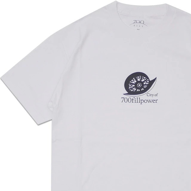 セブンハンドレッドフィル 700fill Cupertino Tee Tシャツ WHITE ホワイト 700フィル 200-008231-040