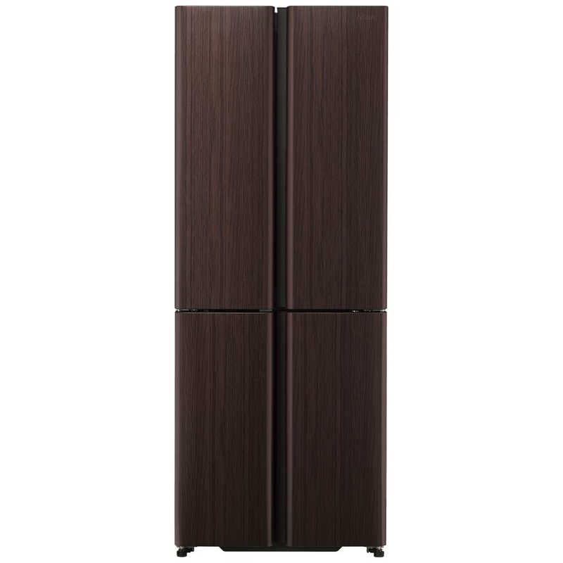 アクア　AQUA　冷蔵庫 4ドア 420L フレンチドア(観音開き) 幅70cm ダークウッドブラウン　AQR-TZ42R-T（標準設置無料）