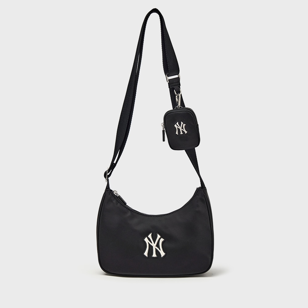 MLB [MLB] ベーシックスポーティークロスバッグ NY (ブラック)