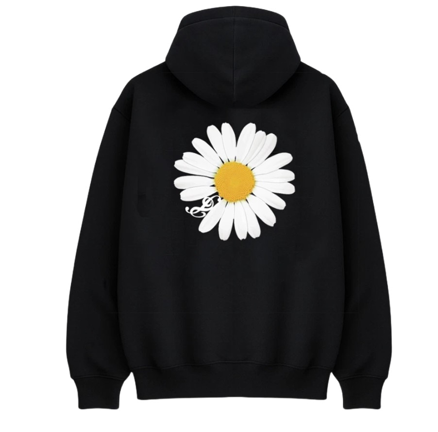 【PEACEMINUSONE】Peaceminusone x 2025 MAMA Awards Peacemamaone Zip Up Hoodie Black