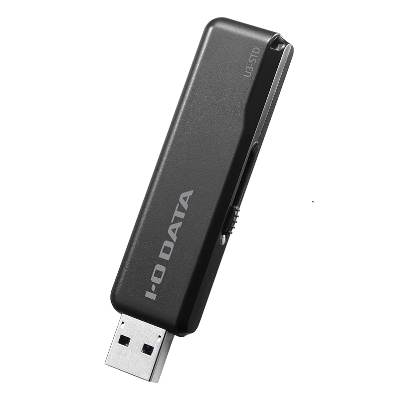 【即納】I-O DATA USB 3.0/2.0対応 スタンダードUSBメモリー「U3-STDシリーズ」 ブラック 64GB U3-STD64G/K