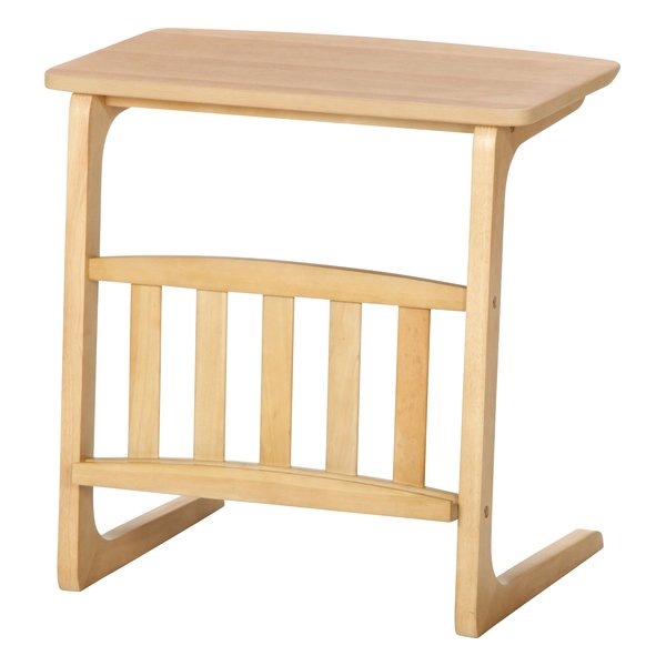 サイドテーブル マガジンラック付 ルレーヴェ Table-16-5534