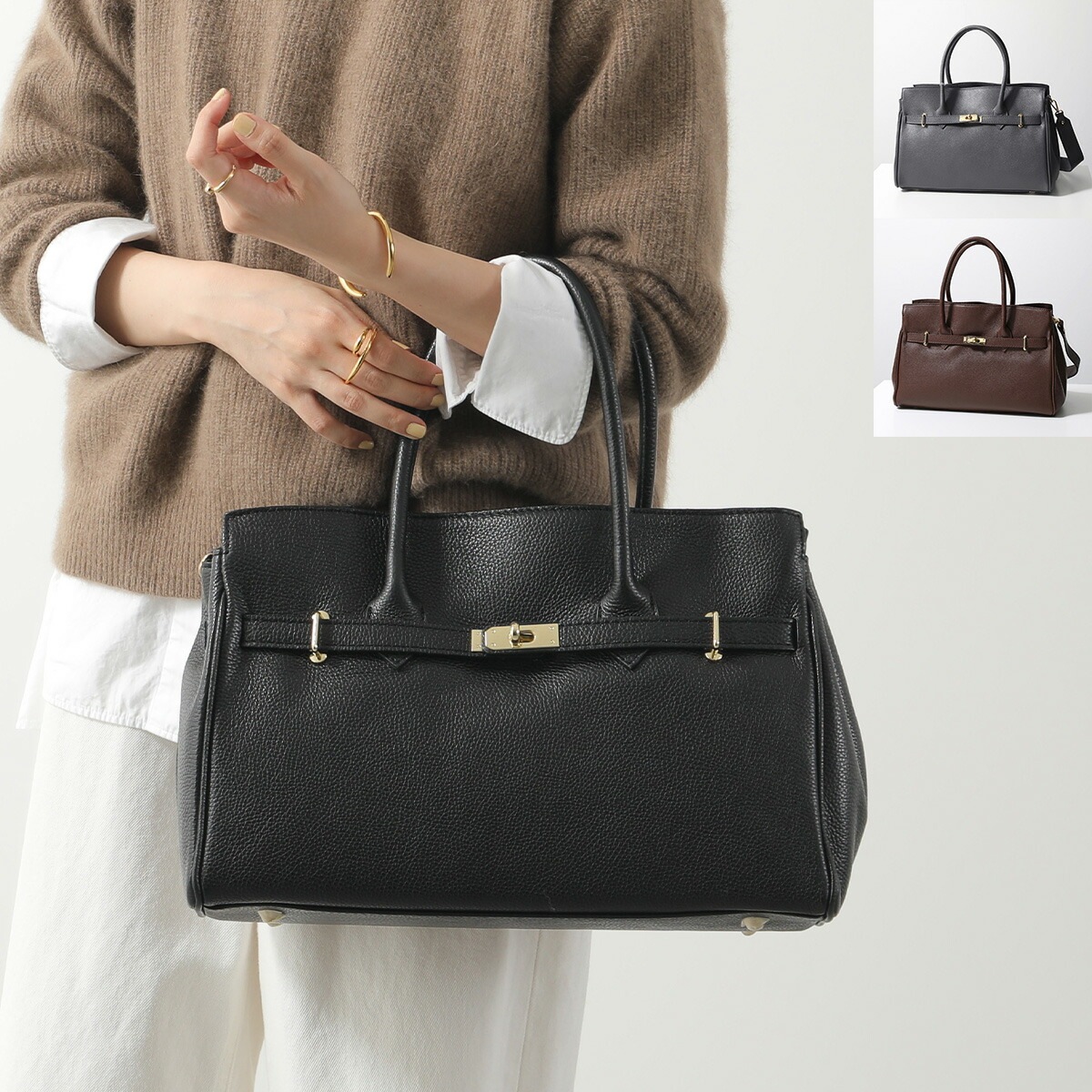 AULENTTI オウレンティ トートバッグ FB 05600 DO レディース ショルダーバッグ ボストンバッグ レザー 鞄 カラー6色 24,299円