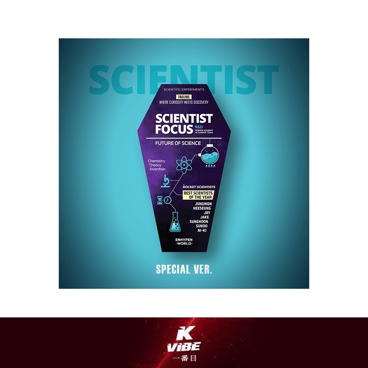 [ENHYPEN WORLD COUPON CARD COLLECTION] SCIENTIST SPECIAL ver