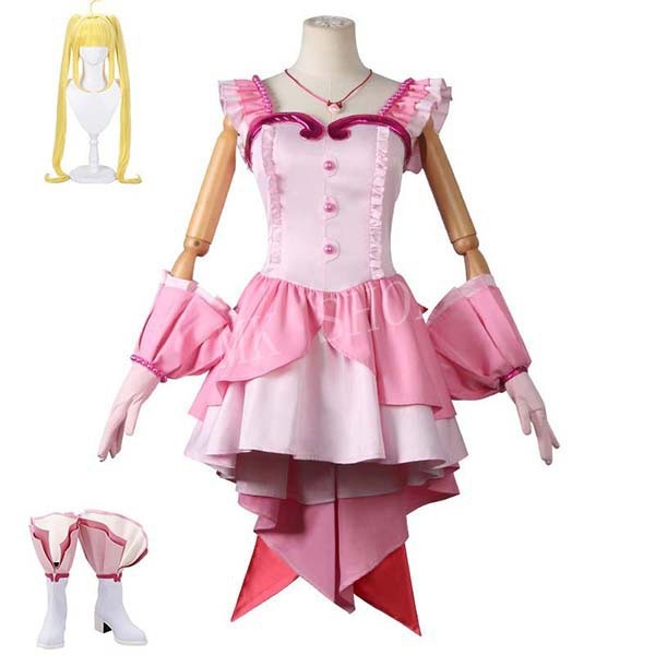 「急速出荷」最低価!格!マーメイドメロディーぴちぴちピッチ 七海るちあ コスプレ 衣装 ウィッグ 靴 cosplay ハロウィン仮装 お祭り コスチューム 変装