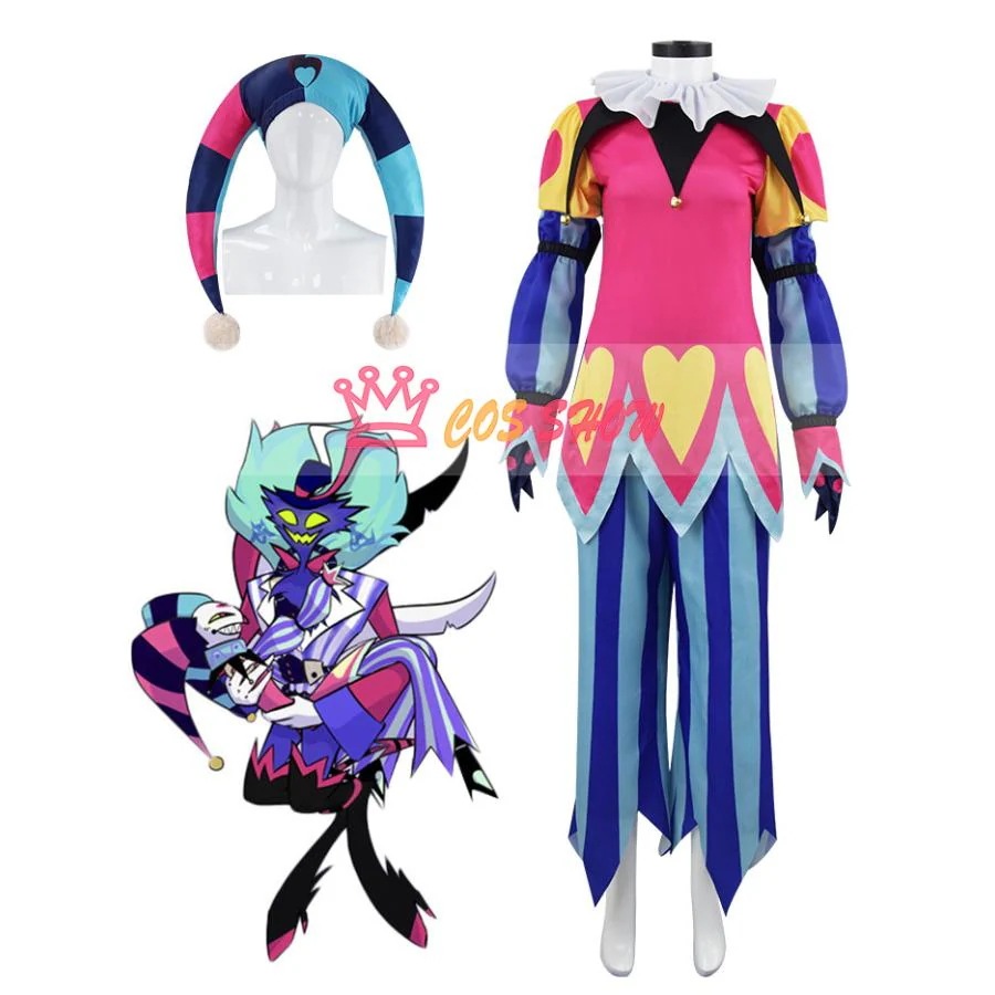 2025新品販売 ヘルヴァ・ボス フィッツローリー Fizzarolli コスプレ衣装 cosplay 仮装 制服 イベント クリスマス ハロウィン ステージ 文化祭