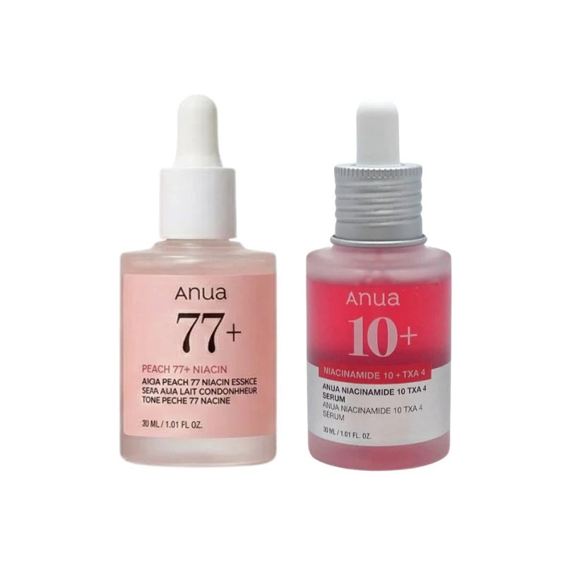 【2種セット】 [正規品]ピーチ セラム 30ml＋TXA セラム 30ml セット/ 透明感Wケア！ピーチ×TXAで明るくなめらかなツヤ肌へ