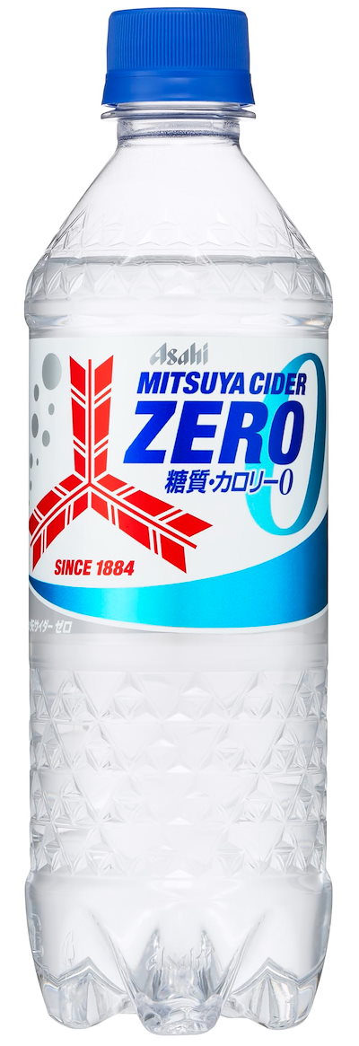 他サイト： 三ツ矢サイダー アサヒ飲料 ZERO 500ml×24本 [サイダー] [ゼロカロリー]の商品画像