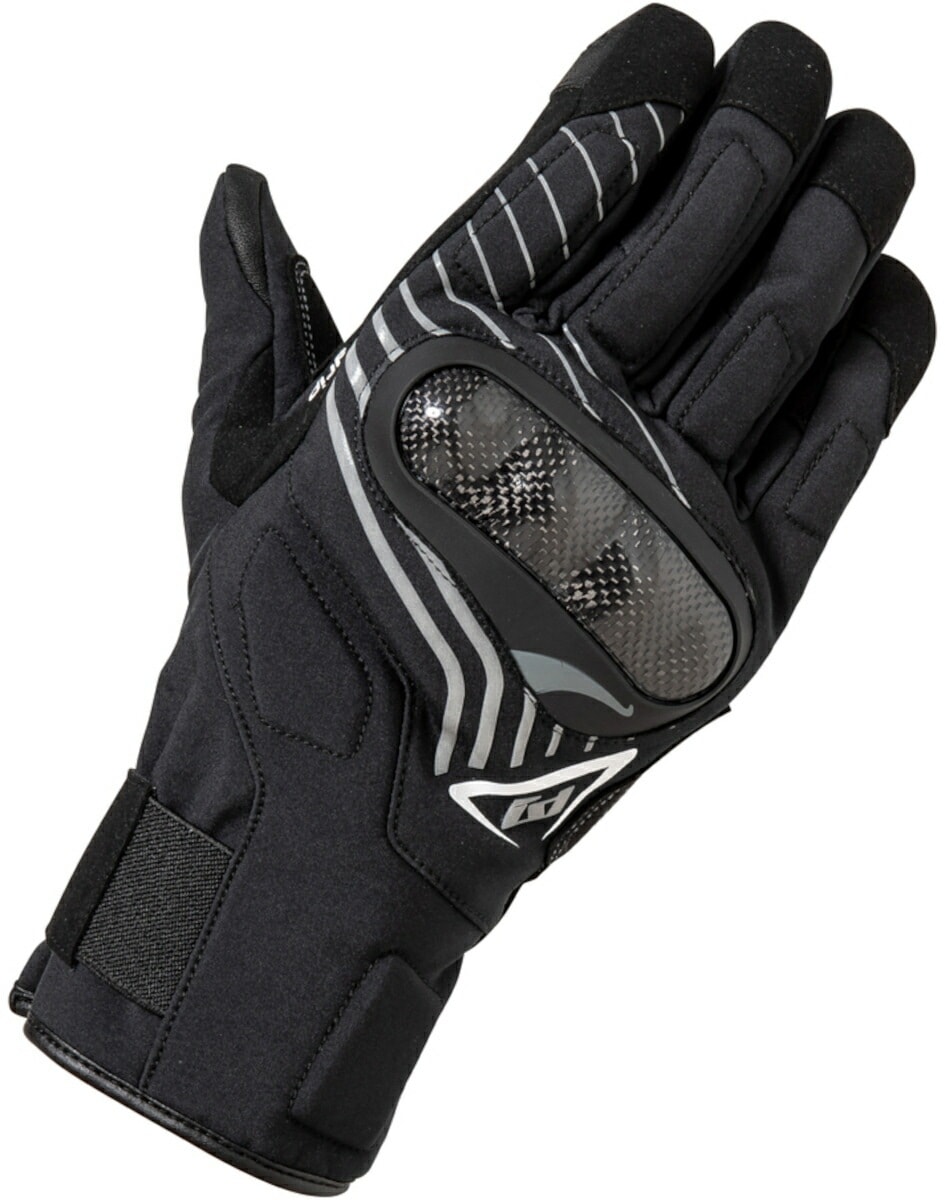 山城(yamashiro) IDEAL アイディール バイク用 グローブ 秋冬モデル ID-110 SURGE (サージ) ブラック 3XLサイズ ID110BK/3XL