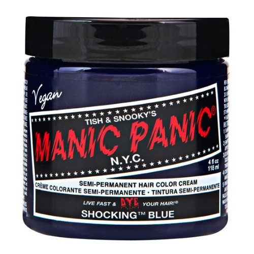 マニックパニック MANIC PANIC ヘアーカラー ヘアカラー 最高級のスーパー 118mlショッキングブルー 【送料無料/新品】