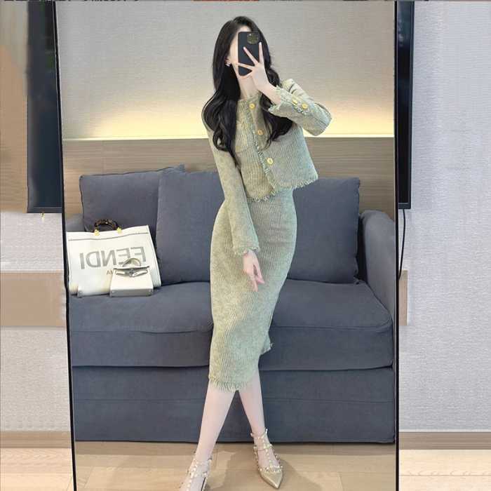 きれいめ レディースファッション ツィード セットアップ レディース ツィードセットアップ