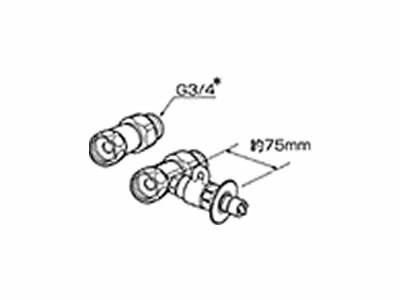 食器洗い機設置用 分岐水栓 CB-S268A6 【送料無料】