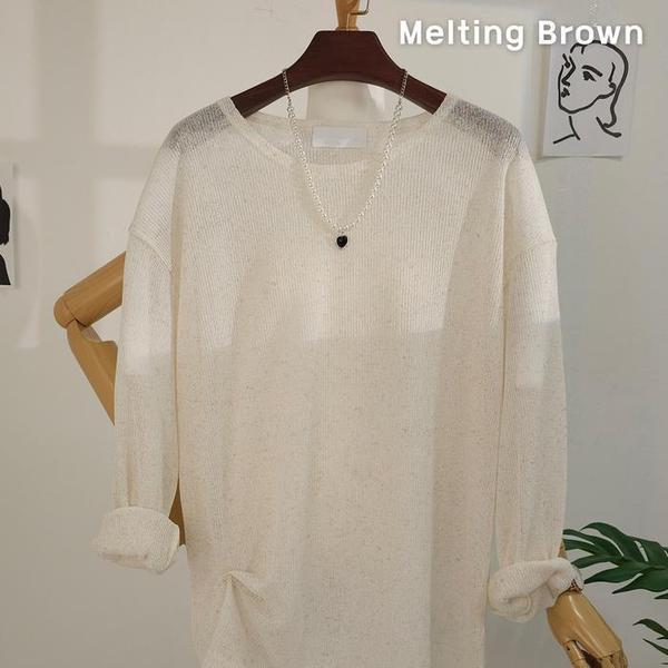 女性ルーズフィットニット 女性夏ニット SE24