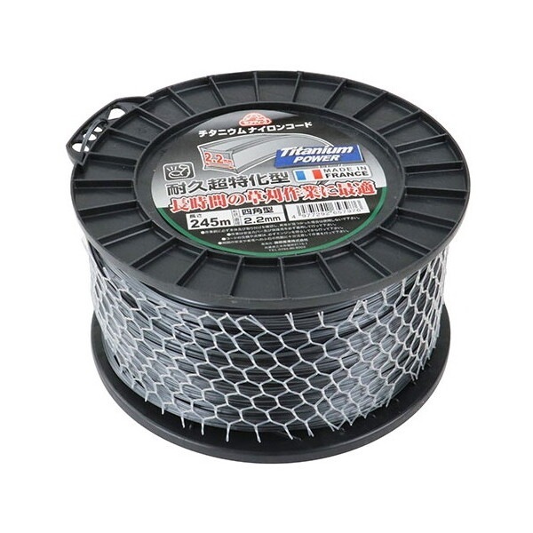 藤原産業 チタニウムナイロンコード型2.2MMX245M
