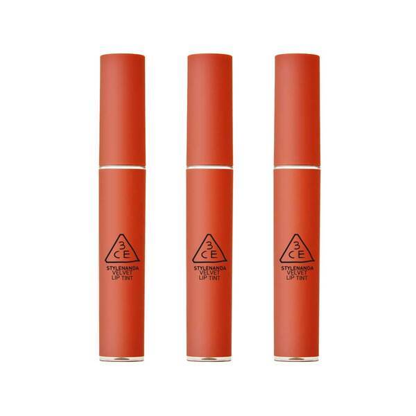 スリーシーイー ベルベット リップティント シンクアゲイン(THINK AGAIN) 3個
