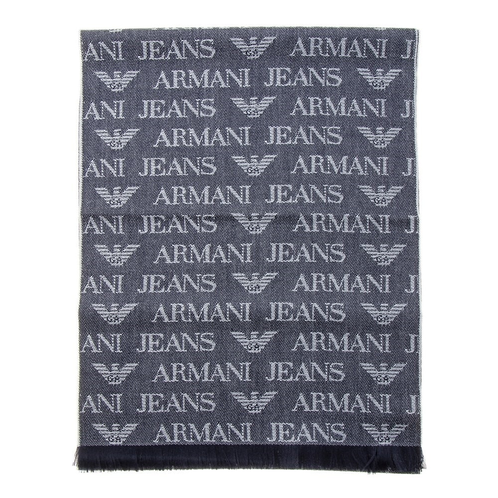ARMANI JEANS マフラー 934504 CD786 00635 ブルー ユニセックス 7,836円
