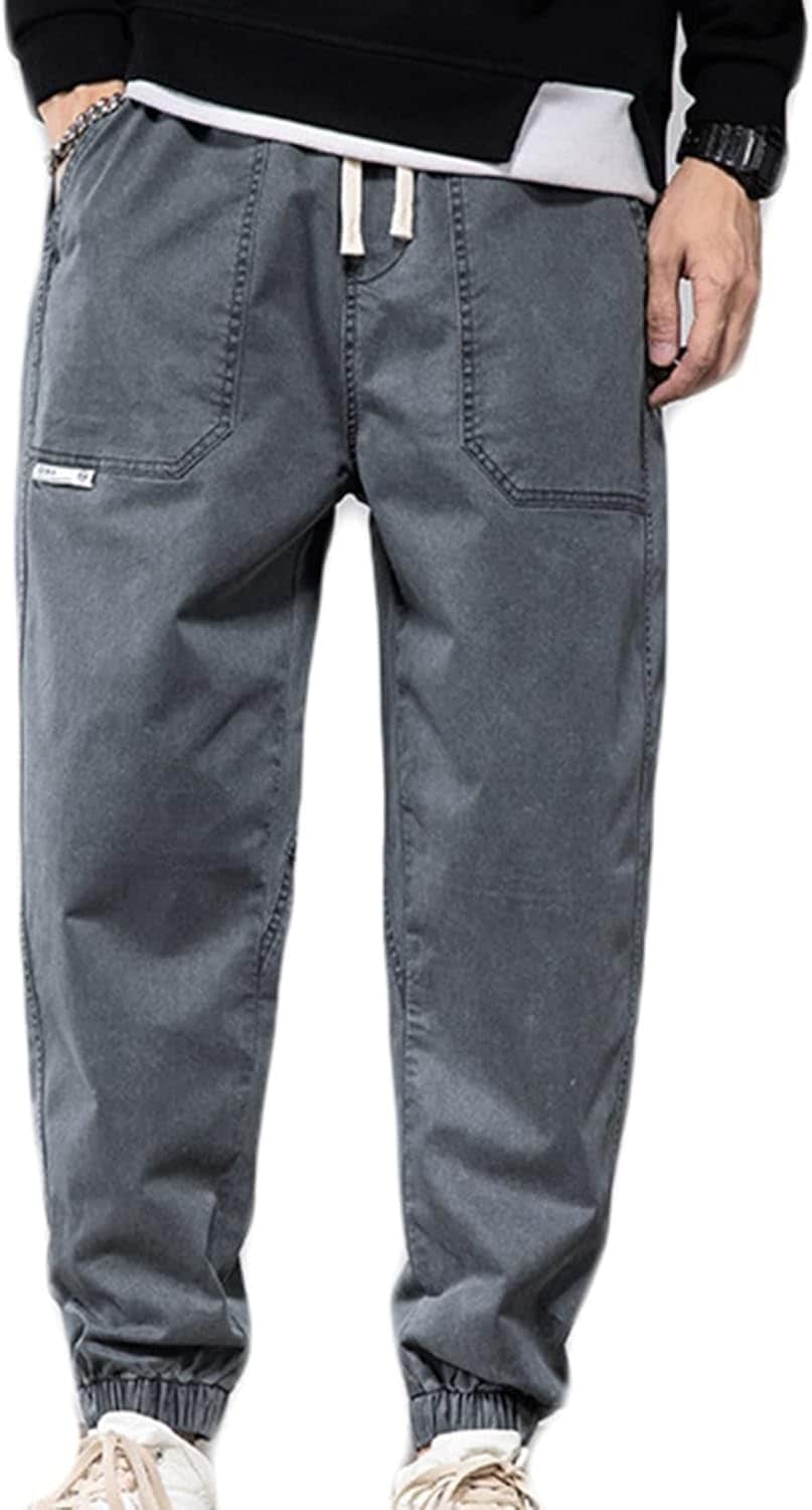秋冬 デーパートパンツ メンズ ジョガーパンツ 無地 カーゴ コットン ロングパンツ 大きいサイズ S~5XL 調整紐 韓国風 オシャレ シンプル オールシーズン 美脚 脚長 着痩せ ウエストゴム調節 8,243円