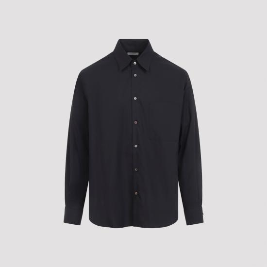 LEMAIRE Men Long Tops SH1236 LF1500 BK998 SQUID INK