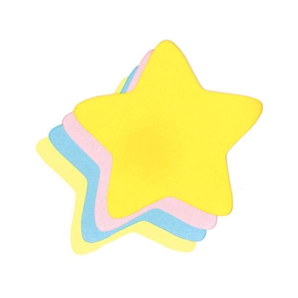 （まとめ）hanaoka ダイカットペーパーM スター[x20セット] 8,553円