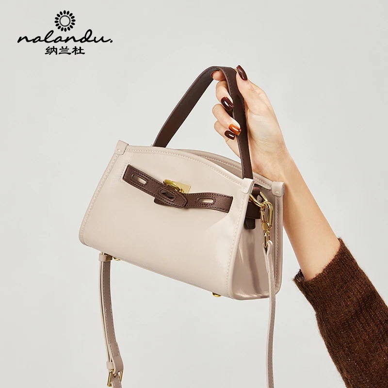 ハンドバッグレディース新作秋冬バッグ高級感気質キャリーバッグ本革レディースバッグブーム