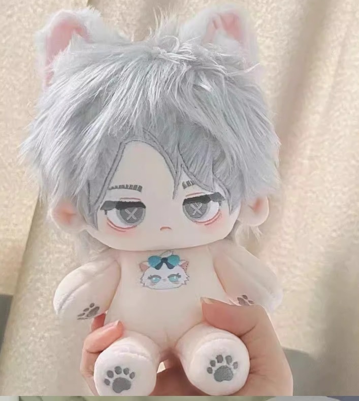 20cm 無属性ぬいぐるみ　コットン ドール　無属性　ぬいぐるみ　20cm スケルトン有　 　本体のみ　棉花娃娃