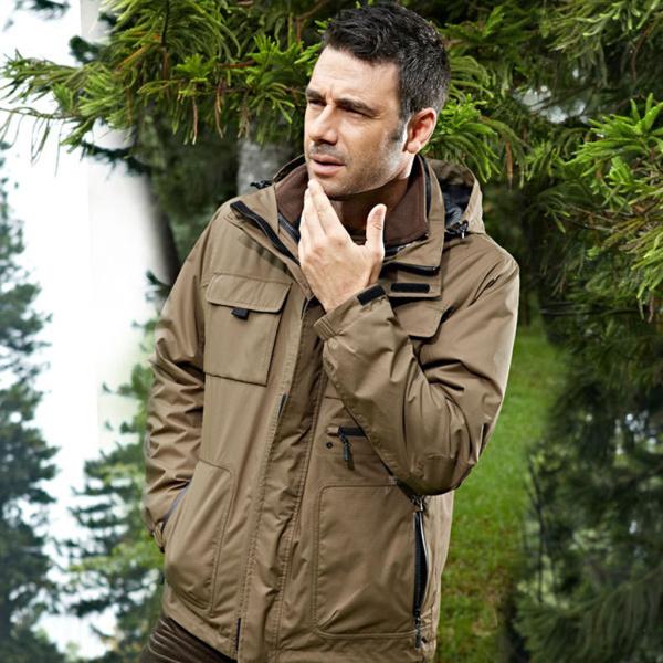 フリースライナー防水冬暖かいMカーキと1のメンズスキージャケット3