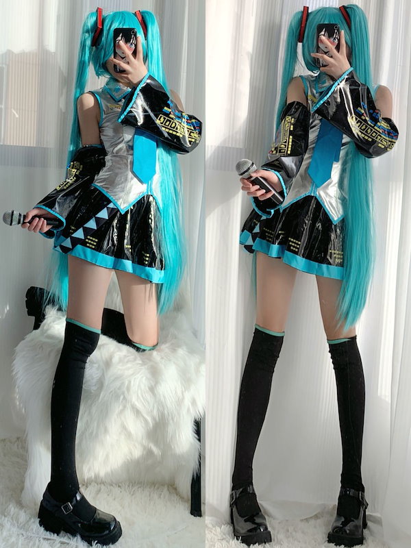 Qoo10] 初音ミク公式服コスプレ服初音服初音コスプ