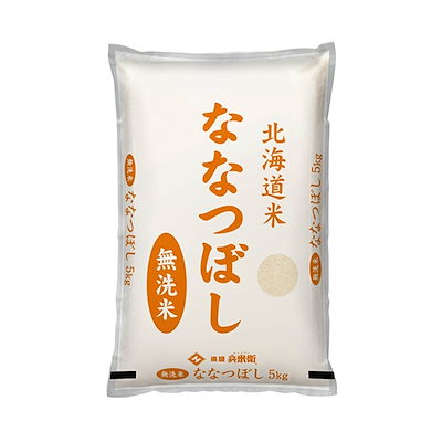 【無洗米】 北海道産 ななつぼし 10kg(5kgX2袋) 新米 令...のサムネイル