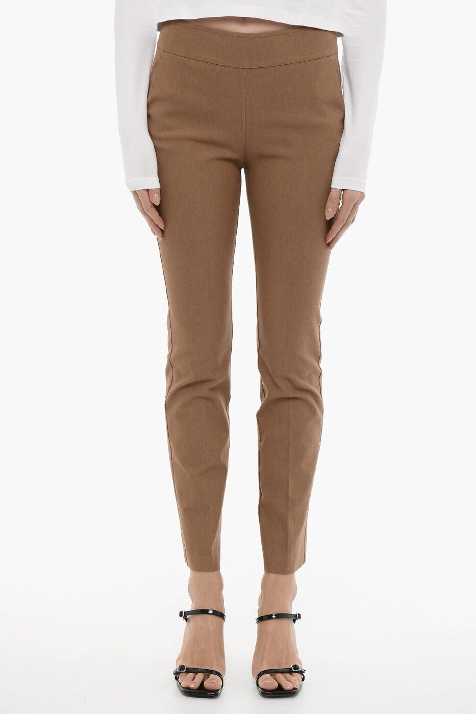 LOUIS F1366 CAMEL 秋冬2020 パンツ レディース dk