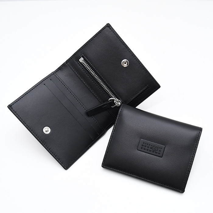 メゾン マルジェラ 財布 ウォレット Numeric バイフォールド ウォレット SA5UI0015 P8622 メンズ ブラック レザー