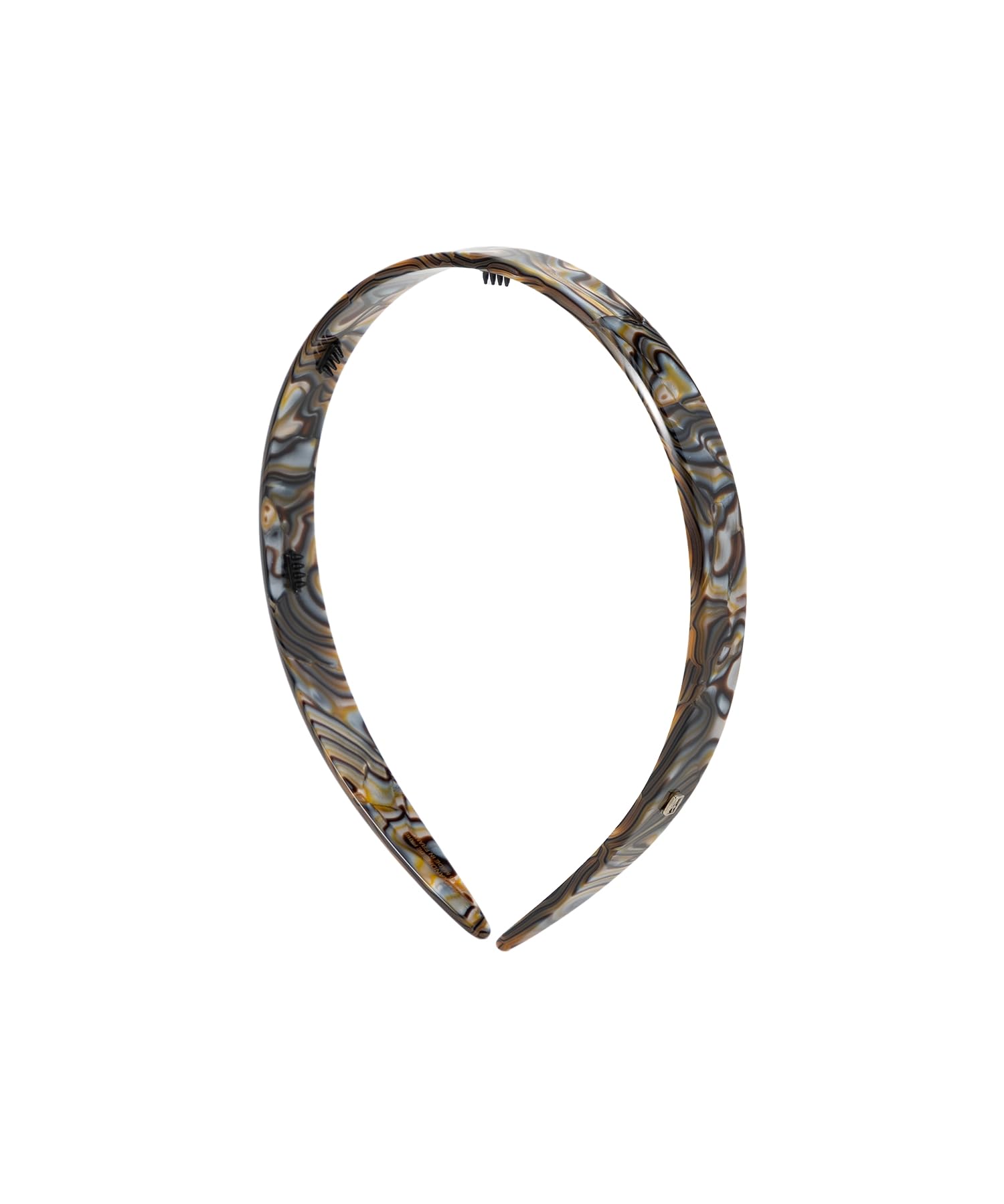 [アレクサンドル ドゥ パリ] TIMELESS カチューシャ AHB-1543 ONYX(O)