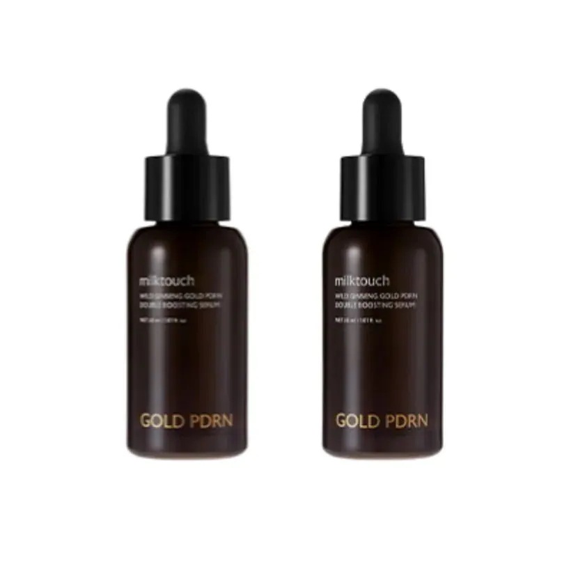 [25SS/New]山参 ゴールドPDRN ダブル ブースティング セラム 40ml+40ml #山参 PDRN #サーモン PDRN 20,000ppm #13重ペプチド&ヒアルロン酸 #