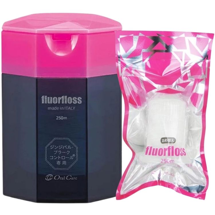 オーラルケア フロアフロス 250m 本品 詰め替えセット デンタルフロス