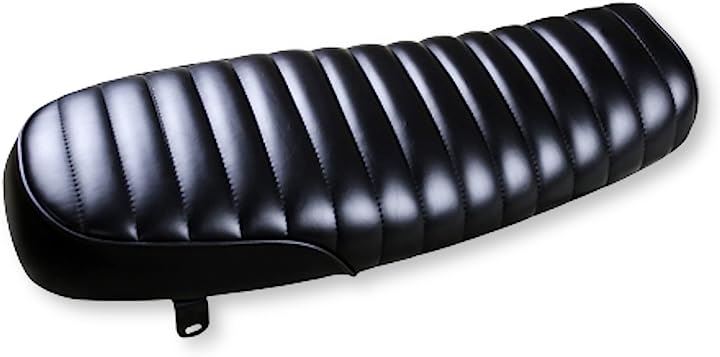 タックロール風 バイク シート ヴィンテージ フラットシート 全長640mm 幅250mm 汎用 TW200 SR400 W1 W600 SR500 GB250 FTR223 TW225