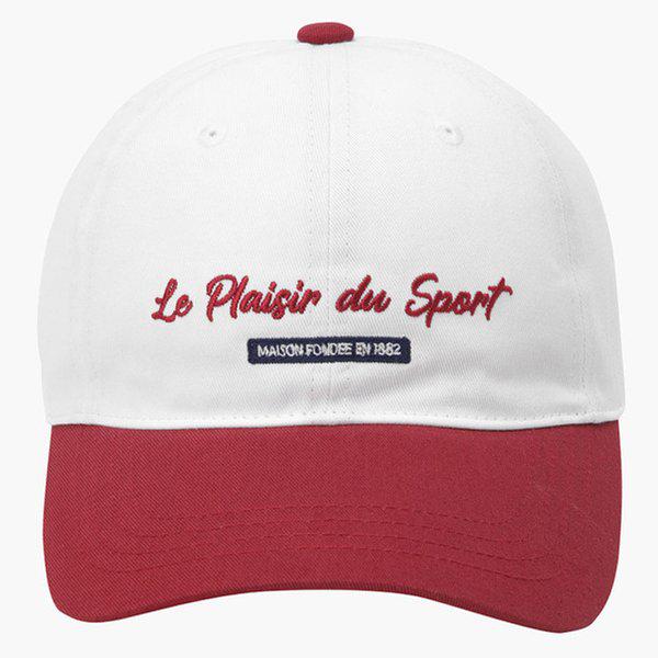 配色ボールキャップ QP323ACP85-DRD0