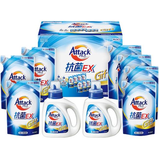 花王 アタック抗菌EX ギフト K・AR-50 (1セット) 液体洗剤 洗たく用洗剤