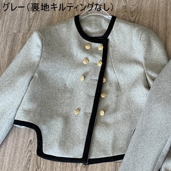 【取寄：納期2週間】ジャケット レディースジャケット ショート丈 アウター レディース ジャケット 秋冬 新作 長袖 カジュアル 通勤 オフィス エレガント 個性的 ボタン ジャケット 上品