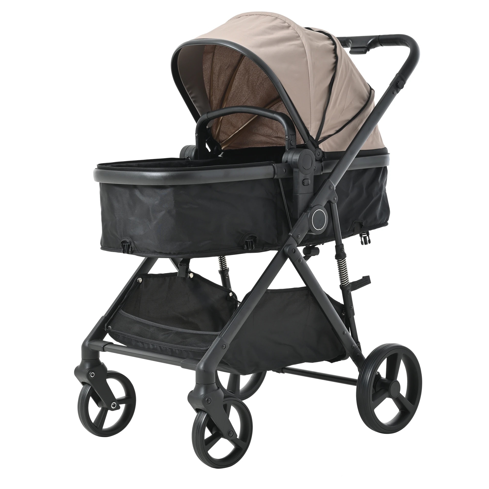 1730ベビーカー 超軽量 折りたたみ バギー 4輪ベビーカー ワンタッチ 手押し車 乳母車 日よけカバー チャイルドカー 乳幼児 軽量コンパクト おでかけバギー 出産祝い 車 【ベージュ】 14,495円