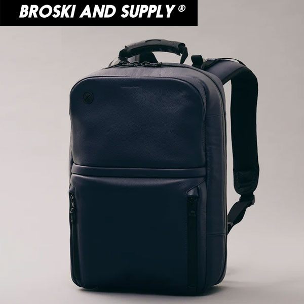 BROSKI AND SUPPLY ブロスキーアンドサプライ BBOM-982-NAVY HUB5 バックパック