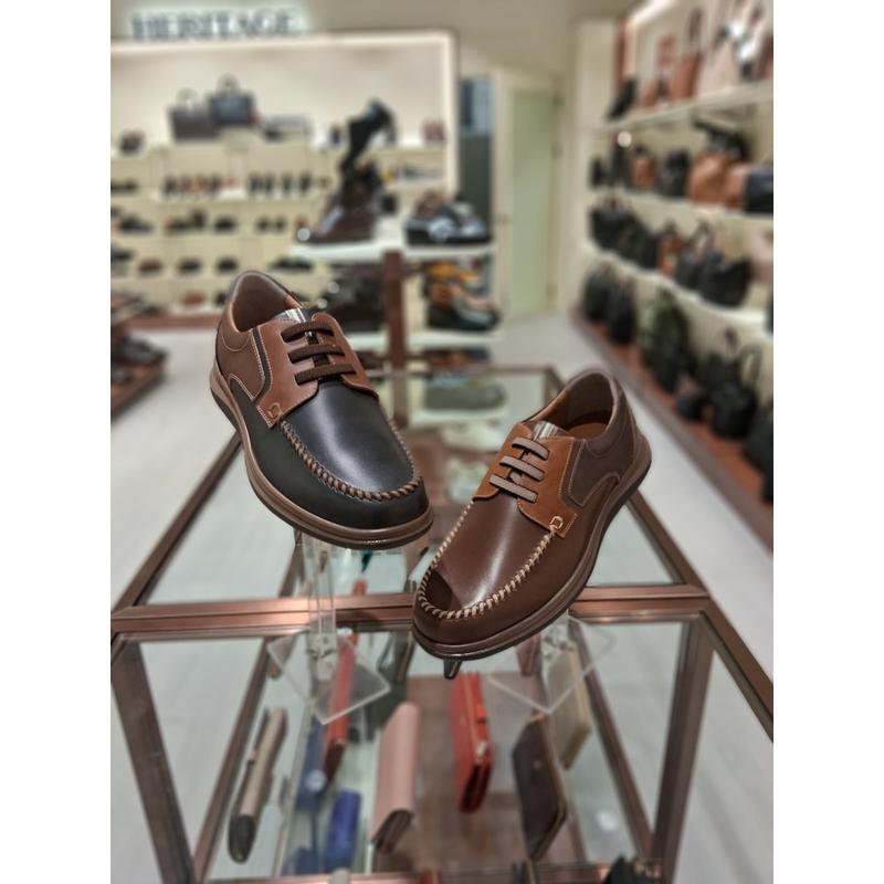 [驪州店] ヘリテージ クムガン 男性 ボートシューズ ESPOXC5261MORUF3