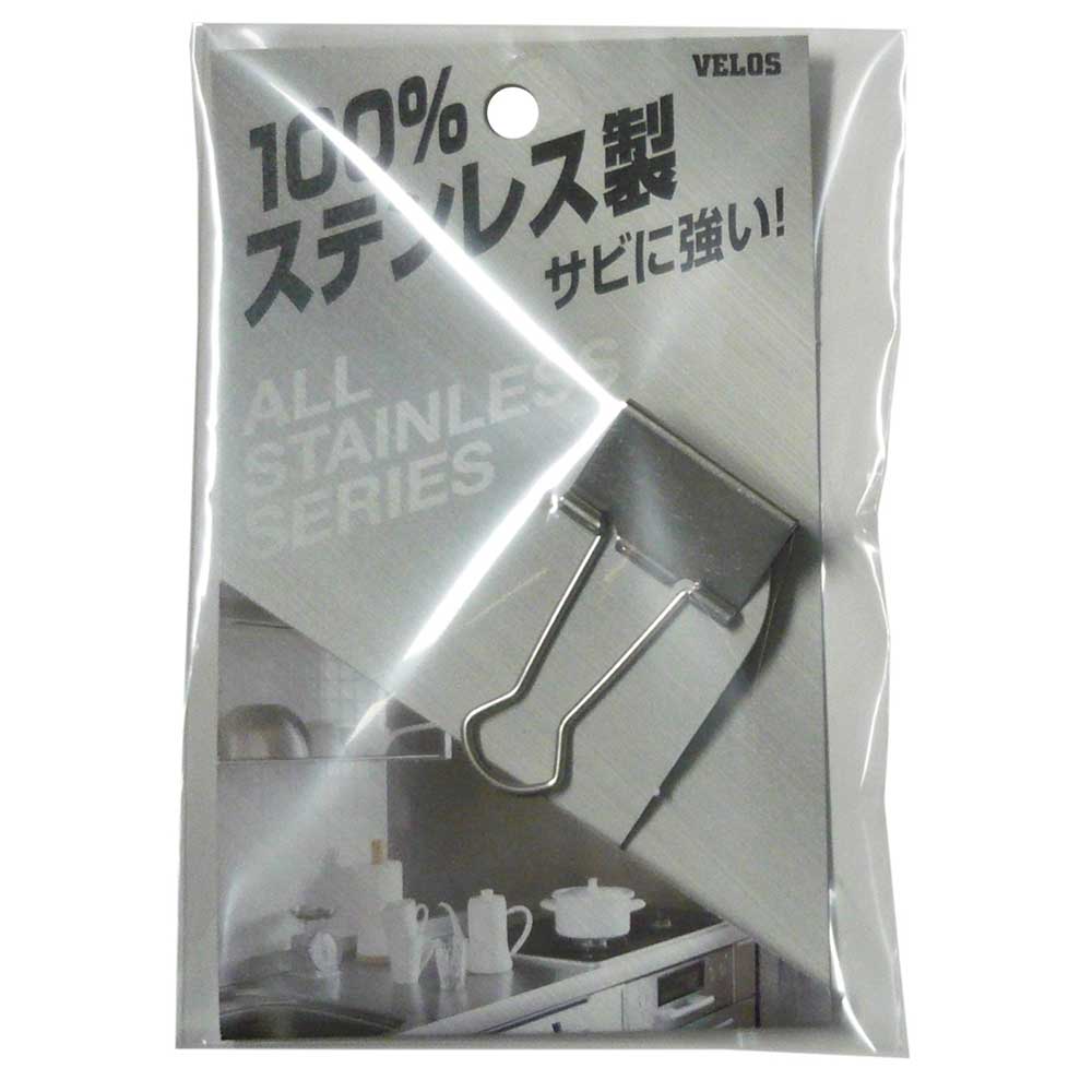 （まとめ買い）ベロス ステンレスWクリップ 大 10個入 STW-110 [x3]