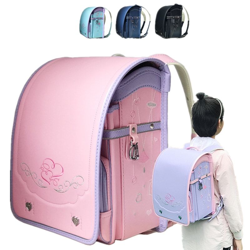 ランドセル 女の子 男の子 刺繍 無地 通学バッグ 小学生 おしゃれ プレゼント 軽い