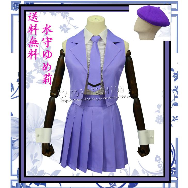 推しが武道館いってくれたら死ぬ 水守ゆめ莉 コスプレ衣装 ウィッグ 靴 cosplay コスチューム イベント アニメ ハロウィン仮装 変装