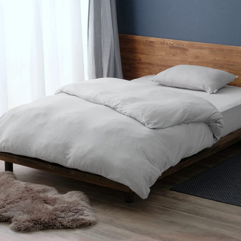 アイリスオーヤマ やわらかタオル素材掛け布団カバー ダブル 夏はさらっと冬はふんわり暖か オールシーズン使える 高い吸水性 オールシーズン使える 高い吸水性 やさしい肌触り シンカーパイル生地 毛羽抜