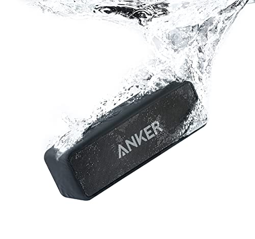 Anker Soundcore 2 (USB Type-C充電 12W Bluetooth 5 スピーカー 24時間連続再生)【完全ワイヤレスステレオ対応/強化された低音 / IPX7防水規格 / デ