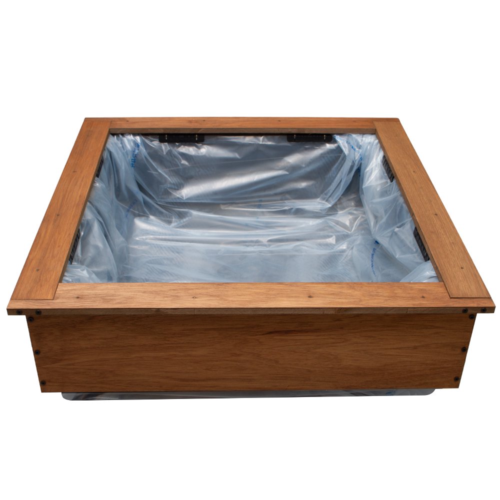 お家で本格ビオトープ　池製作キット　パイプ木枠セット　大　ＣＲＣ15―10―08―30―30