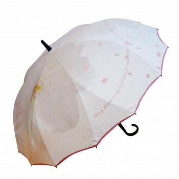藤田屋 一枚張り長傘 花あかり DA-2377