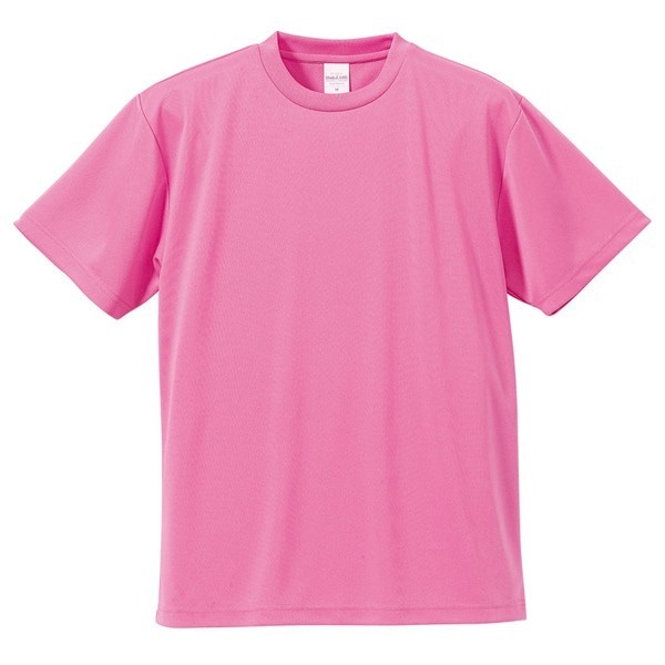 UVカット/吸汗速乾/5枚セット/4.1オンスさらさらドライ Tシャツピンク XXXXL